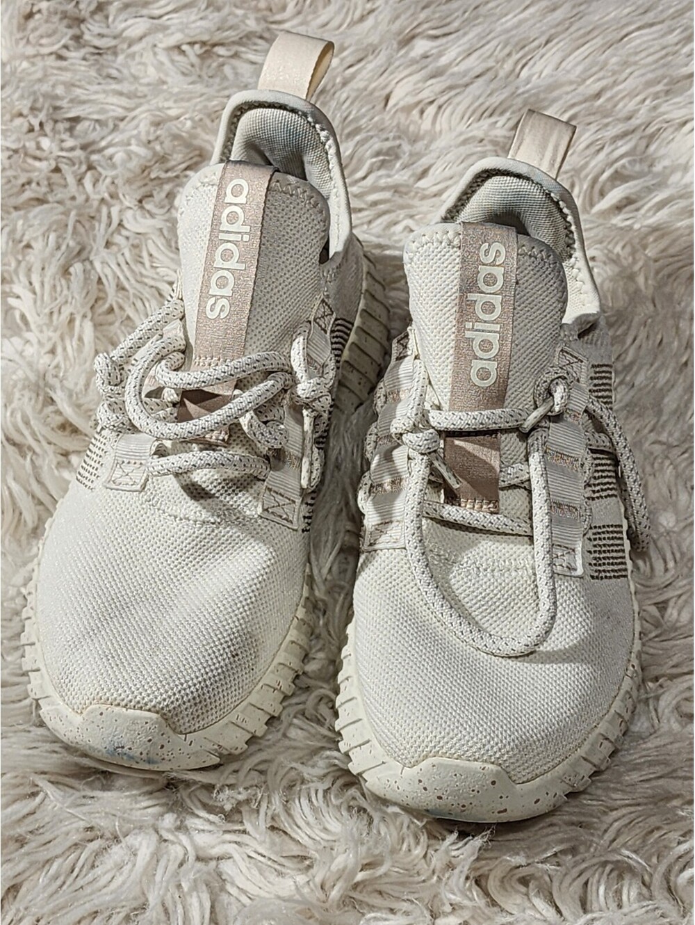 Size 8.5 - Adidas Kaptir Flow Off White Wonder Beige W